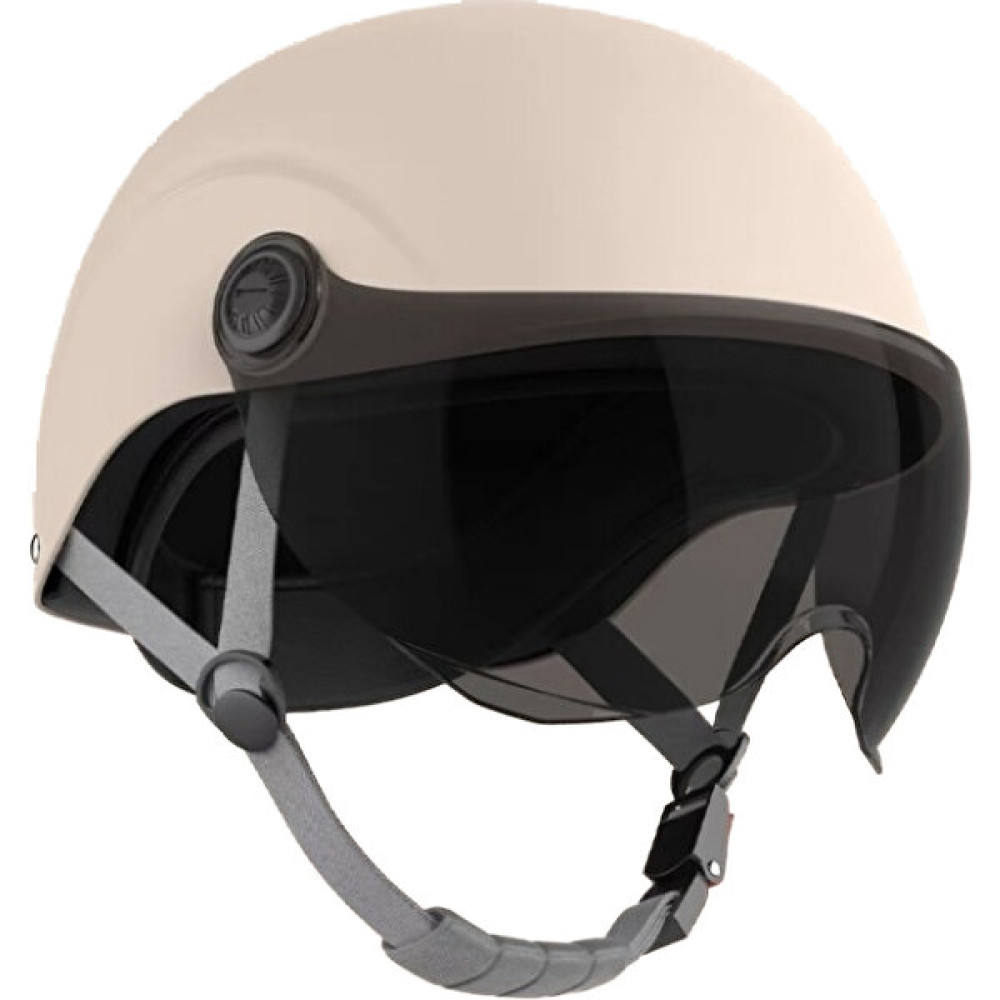 Dlloer 3c Sertifikalı Kask, Erkek ve Kadın Motosiklet Emniyet Kaskı (Yurt Dışından) - Bej Motorsiklet Kaskları Fiyatı