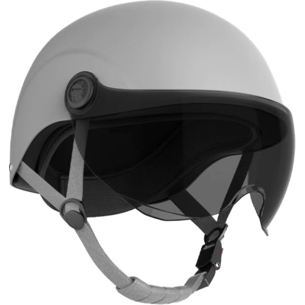 Dlloer 3c Sertifikalı Kask, Erkek ve Kadın Motosiklet Emniyet Kaskı (Yurt Dışından) - Gri Motorsiklet Kaskları Fiyatı