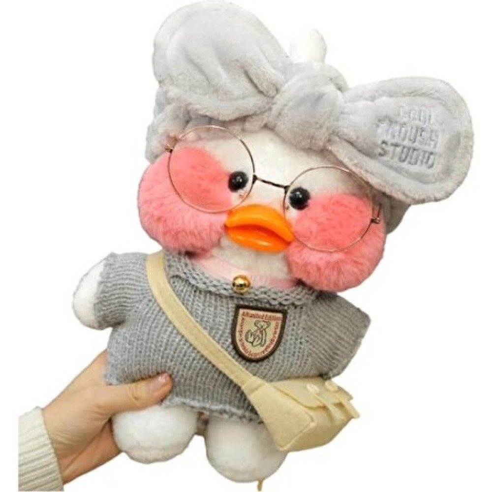 Dlloer Lalafanfan Peluş ördek Oyuncak 30CM Sarı Renk - Gri Peluş Oyuncaklar Fiyatı