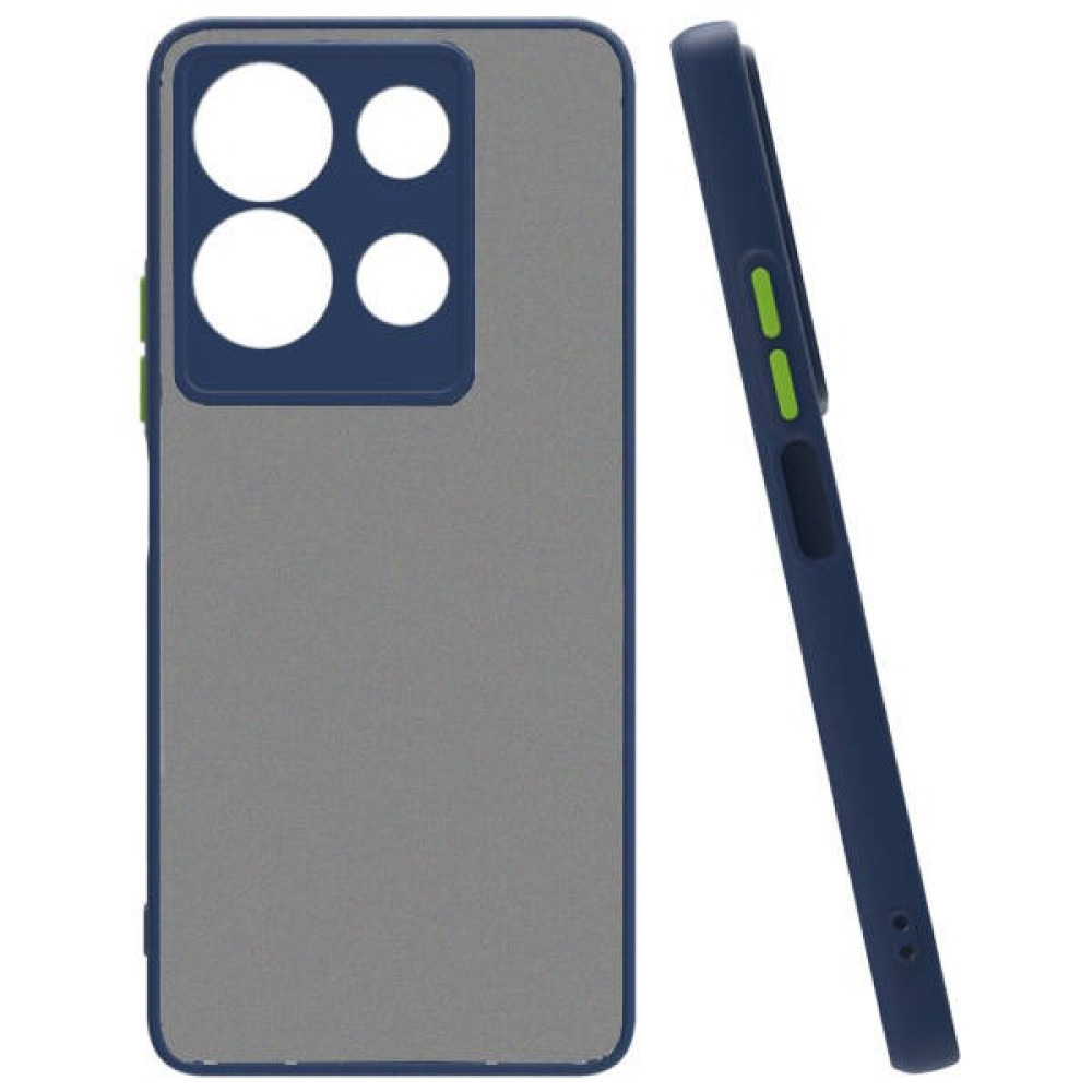 Dlrcase Infinix Note 30 4g Kılıf Hux Kamera Korumalı Silikon Lacivert - Infinix Note 30 5g Cep Telefonu Kılıfı Fiyatı