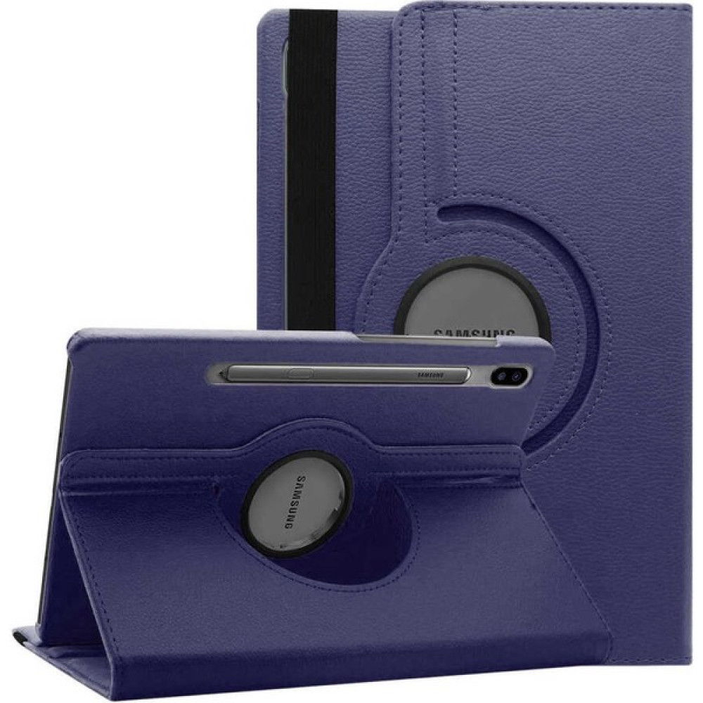 Dlrcase Samsung Galaxy Tab S7 Fe T730 Uyumlu Kılıf Kapaklı Standlı 360 Dönebilen Koruma Dn2 Lacivert Tablet Kılıfı Fiyatı