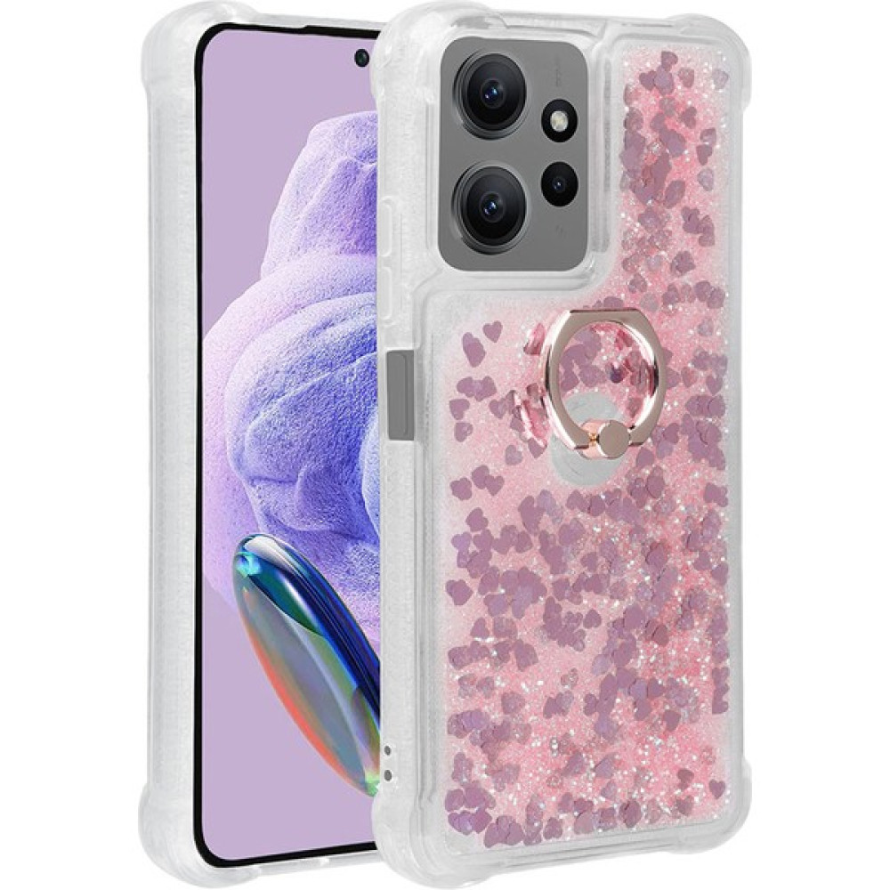Dlrcase Xiaomi Redmi Note 12 4g Kılıf Milce Sulu Yüzüklü Silikon Arka Kapak Pembe Cep Telefonu Kılıfı Fiyatı
