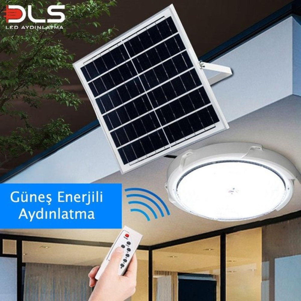 DLS 100W Güneş Enerjili Solar Bahçe Çevre Lambası Dls - Beyaz Dış Mekan & Bahçe Oyuncakları Fiyatı
