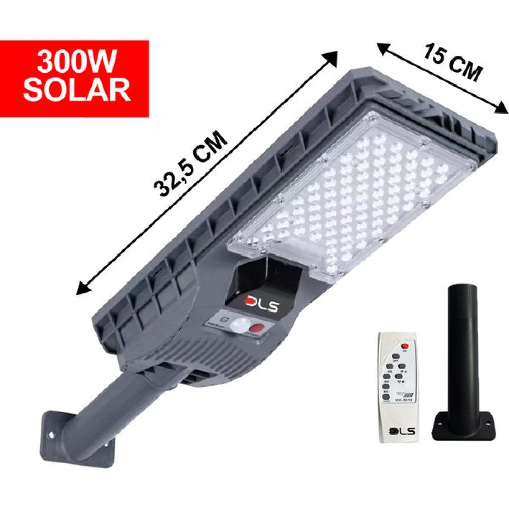 DLS 300W Güneş Enerjili Solar Bahçe Çevre Lambası Dls - Beyaz Dış Mekan & Bahçe Oyuncakları Fiyatı