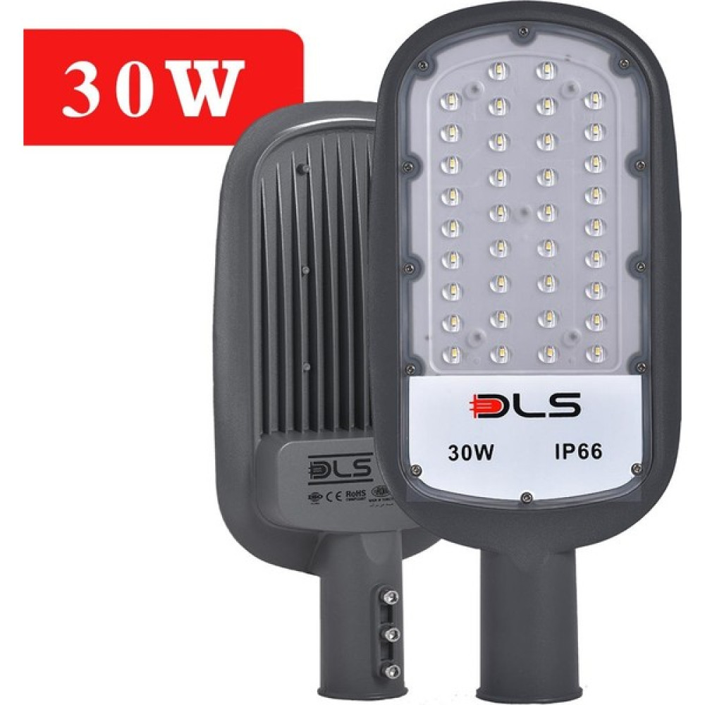 DLS 30W LED Yol Sokak Armatür Dls Park Bahçe Çevre Site Bina Dış Mekan Lamba Aydınlatma Ledli Sokak Armatürü - Beyaz Oto Boyaları Fiyatı