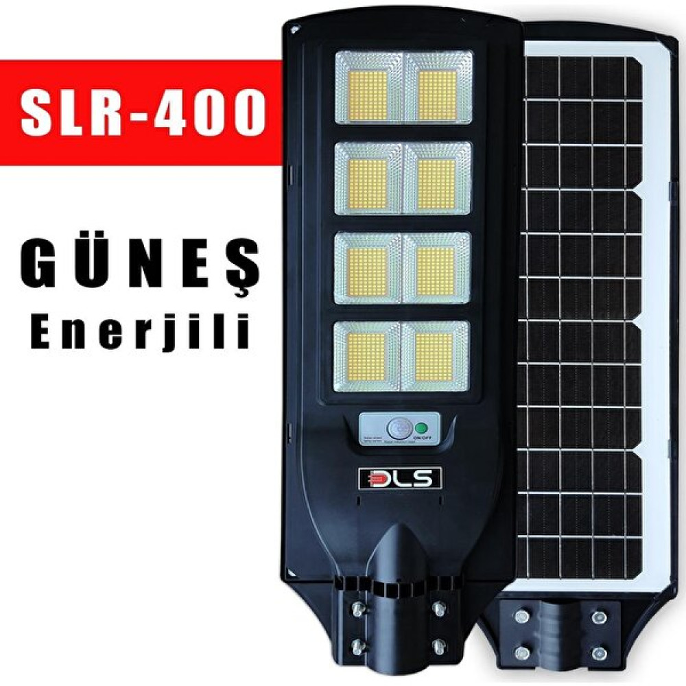 DLS 400W Güneş Enerjili Solar Bahçe Çevre Sokak Lambası Dls - Beyaz Dış Mekan & Bahçe Oyuncakları Fiyatı