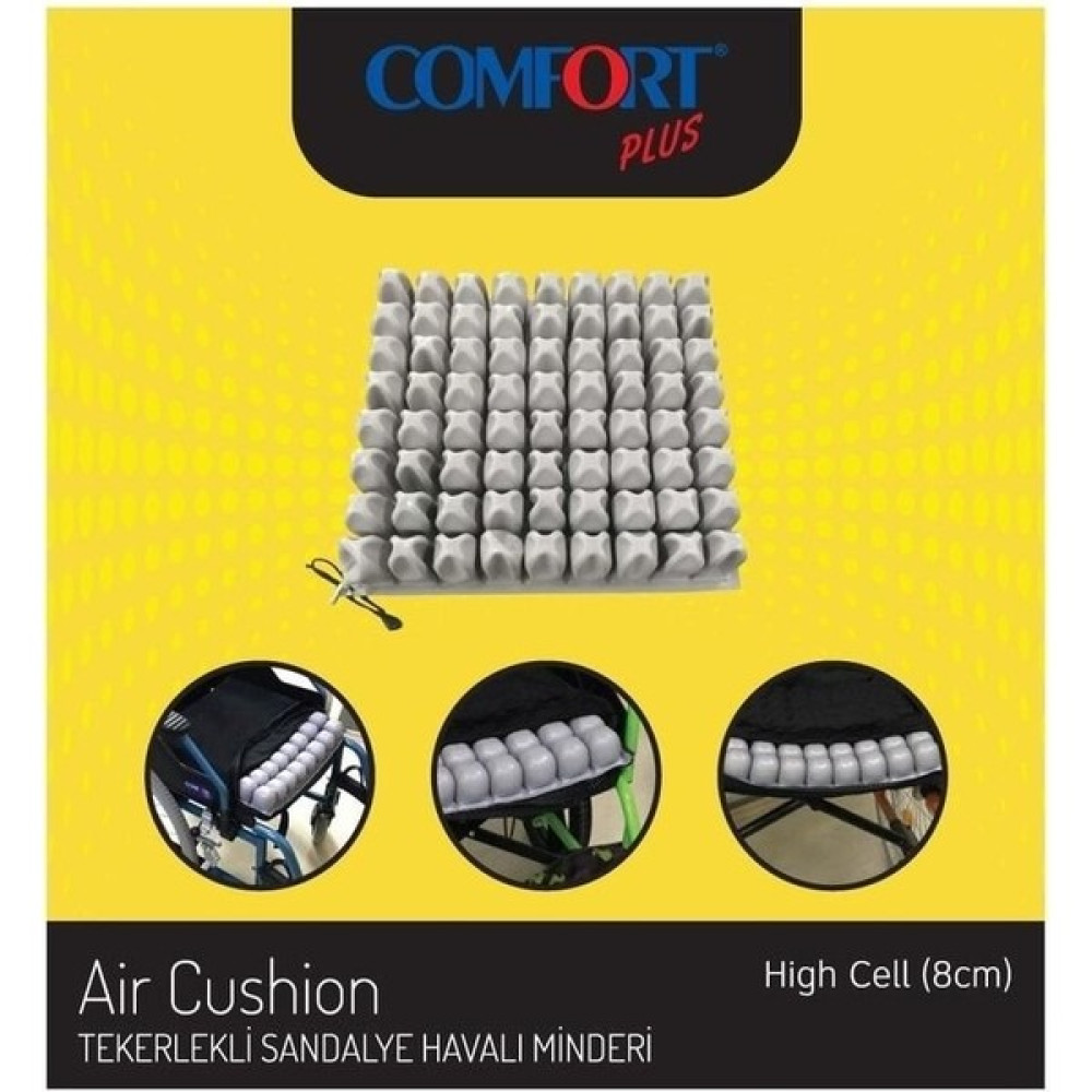 DM-840 Havalı Oturma Minderi 40X40X8 - Beyaz Puf Fiyatı