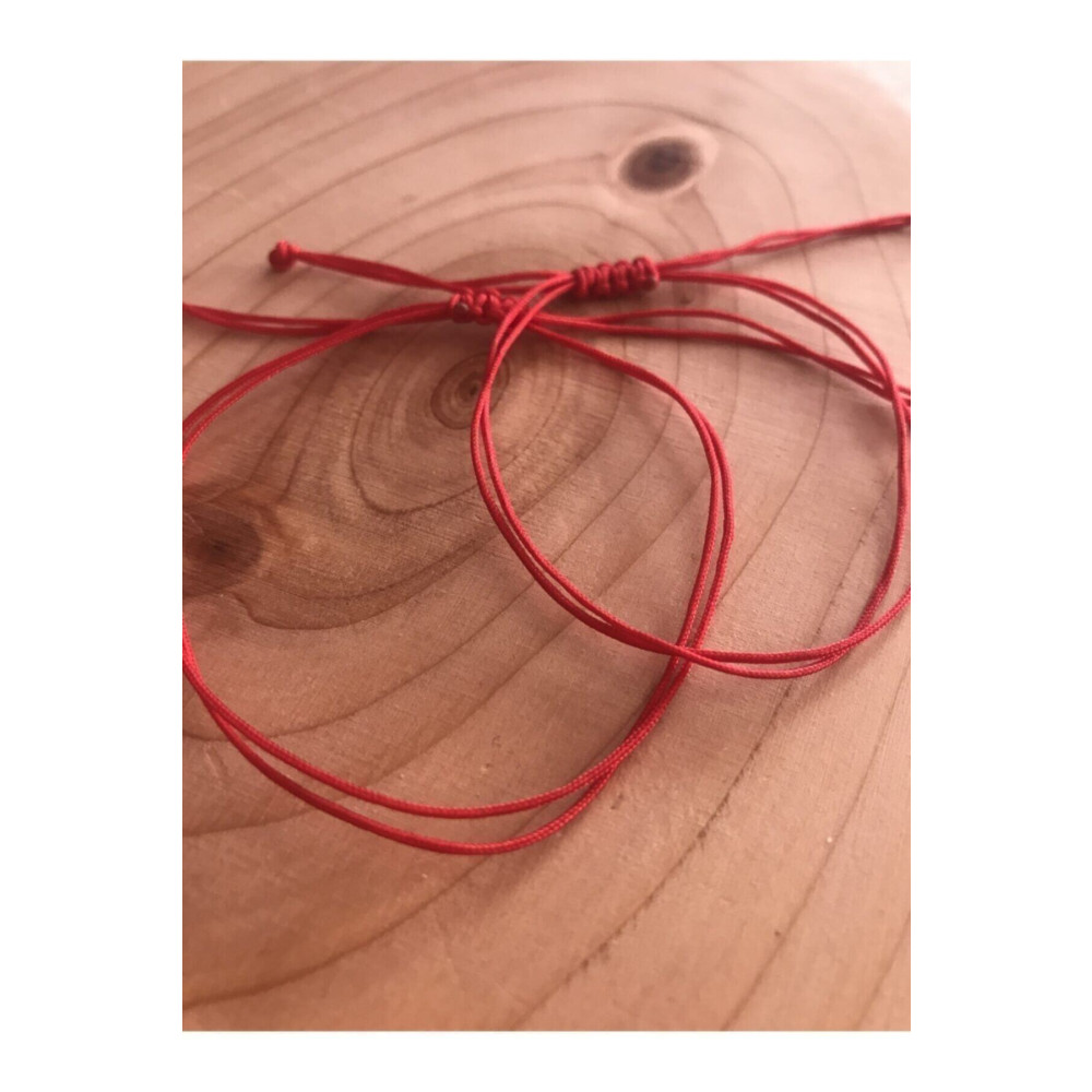 Dmare Accessories Şans Bilekliği Kırmızı Ip 2li Makrome Detaylı Bileklik 2li Beden Bijuteri Bilezik Fiyatı