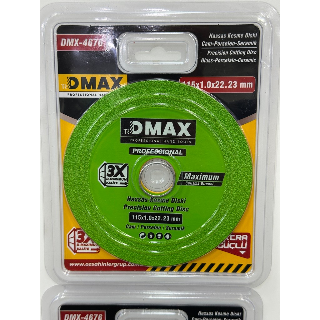 Dmax DMX-4676 D-Max Cam-Seramik-Porselen Kesme Diski 115 mm( Hassas Kesim ) - Yeşil - 115 mm SSD / Solid State Drive Fiyatı