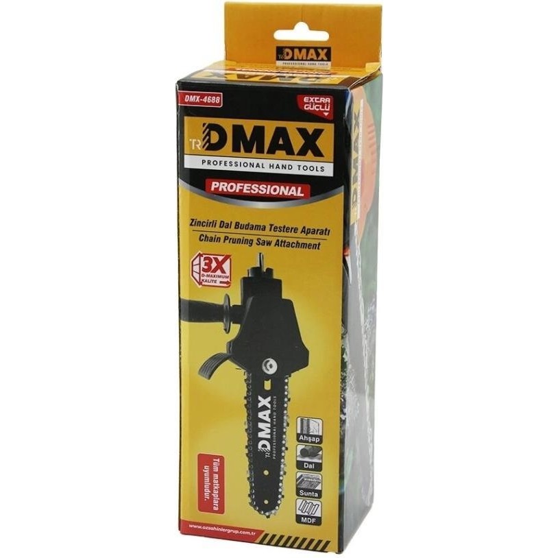 Dmax Matkaba Tak Kullan Zincirli Budama - Dal Kesme Testere Aparatı Tüm Matkaplara Uyumlu DMX-4688 Matkaplar Fiyatı