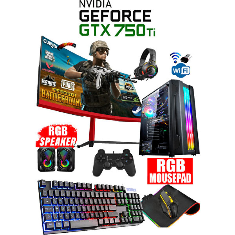 Dmc N98X ( PUBG,GTA 5) İntel Core i7 860,16GB,256GB SSD,500GB HDD,GT750Tİ 4GB,23.6 Masaüstü Oyuncu Bilgisayar Masaüstü Bilgisayar Fiyatı