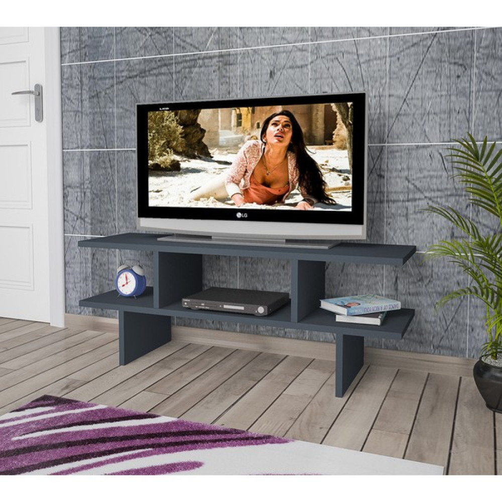 DMoya Nice Tv Ünitesi - Antrasit Tv Ünitesi / Sehpası Fiyatı