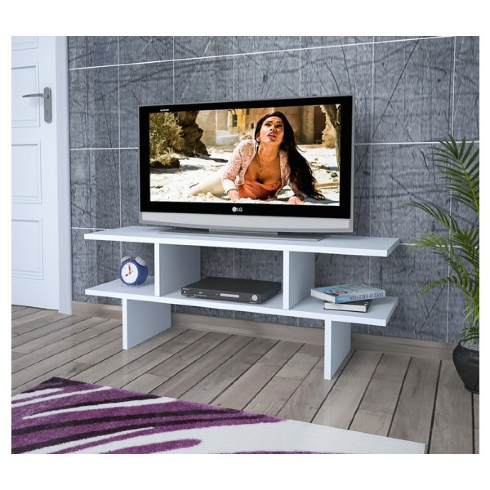 DMoya Nice Tv Ünitesi - Beyaz Tv Ünitesi / Sehpası Fiyatı