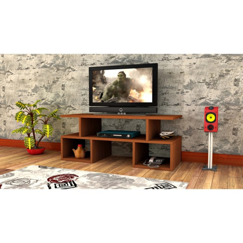 DMoya Twist 1 Tv Ünitesi - Ceviz Tv Ünitesi / Sehpası Fiyatı