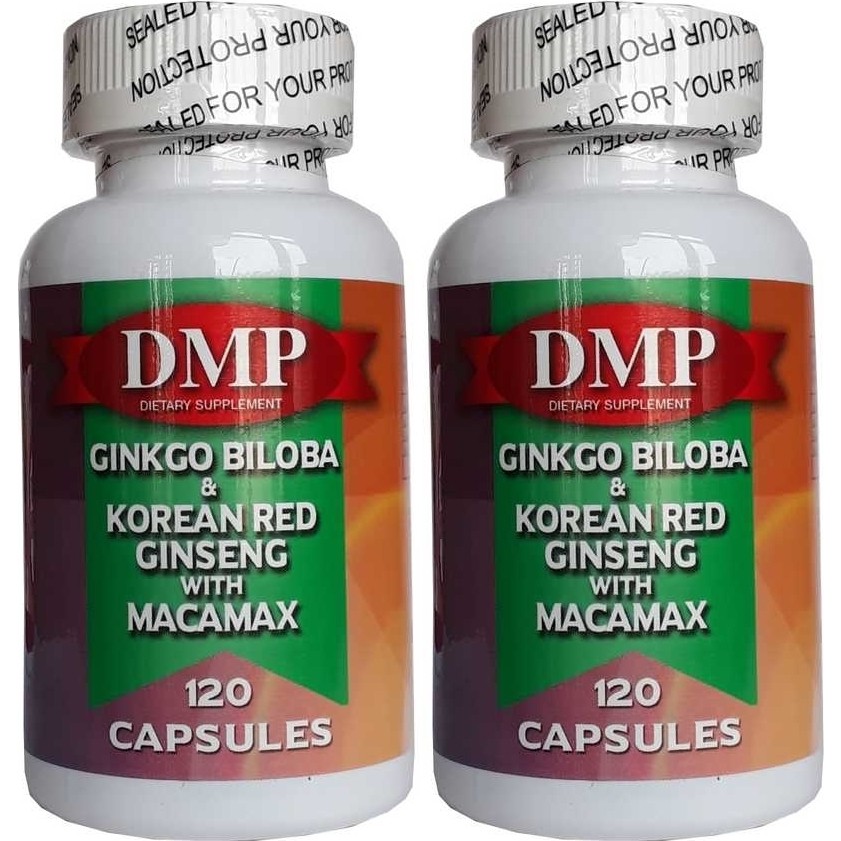 Dmp Ginkgo Biloba Korean Red Ginseng With Macamax 2 Kutu Toplam 240 Kapsül Diğer Fiyatı