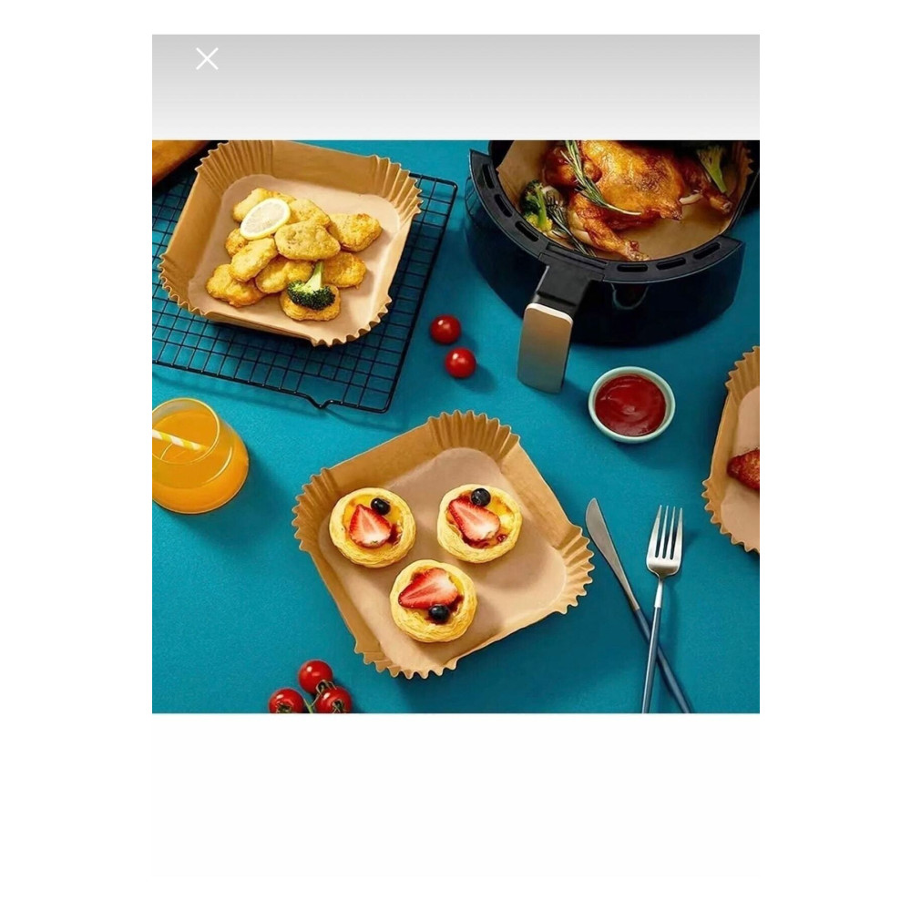 DMR Pisirme Kagidi Airfryer Xxl Xl Air Fryer Yagli Kagit Xiaomi Philips Tüm Markalara Uyumlu 50 Adet Pişirme Kağıdı Fiyatı
