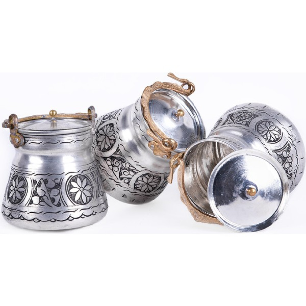 Dmt Copper Home Bakır İşlemeli Yoğurt Bakraç Mayalama Kabı & Baharatlık 500 ml 3'lü Baharat Setleri & Baharatlıklar Fiyatı