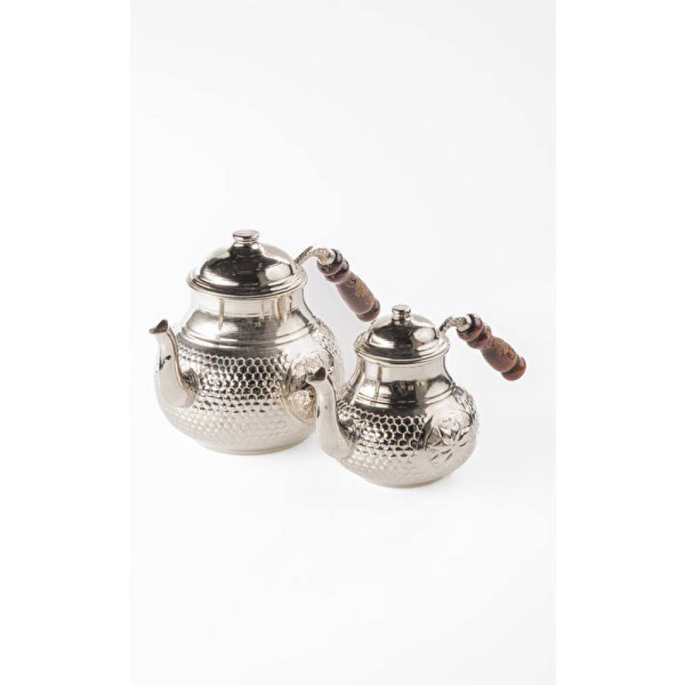 Dmt Copper Home Jumbo Boy Bakır Çaydanlık Takımı El Yıldız İşleme Battal Büyük Boy 1,3 ml 3,20 ml Çay / Çaydanlık Setleri Fiyatı
