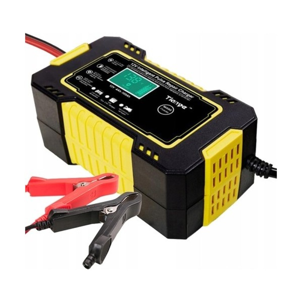 Dmxtop 12V 6A Akıllı Araba Motosiklet Pili Şarj Cihazı (Yurt Dışından) - Sarı Akü Şarj Edici Fiyatı