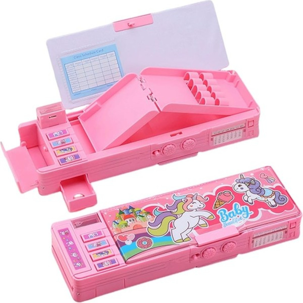 Dmxtop Açılır Çok Işlevli Kalem Kutusu Çocuklar Için Kawaii Kalem Kutusu Çantası Okul Öğrencileri Için Kalemlik Cetvel Kiti ile Kızlar Için Sevimli... Kalemlik (Kalem Kutusu) Fiyatı
