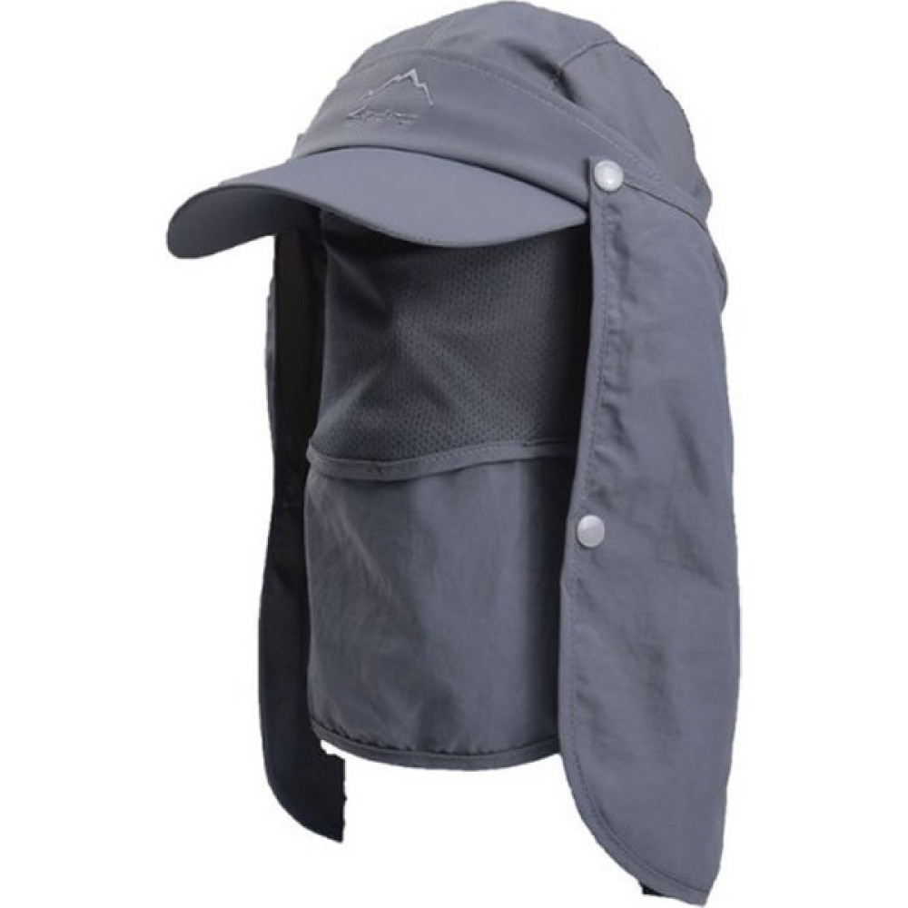 Dmxtop Güneş Önleyici Uv Korumalı Erkek Şapka - Koyu Gri (Yurt Dışından) Bere & Kep (Outdoor) Fiyatı