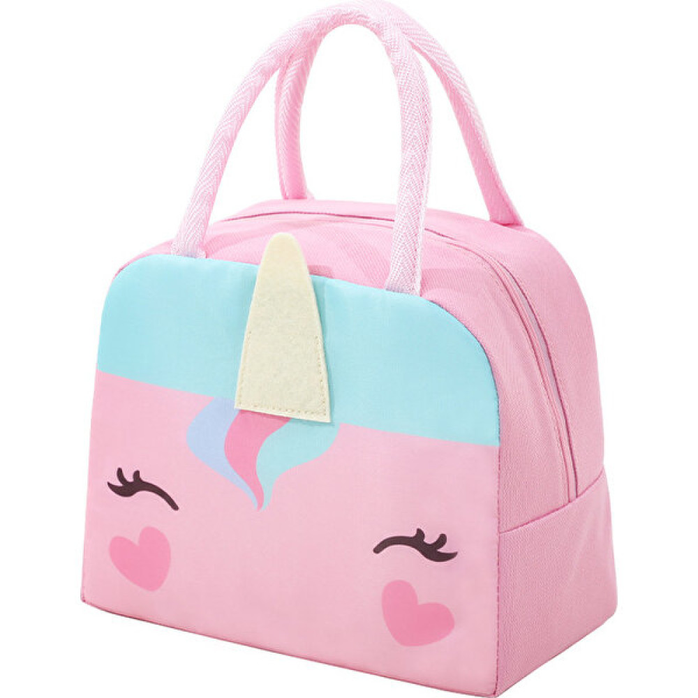 Dmxtop Karikatür Yalıtımlı Lunchbox Çanta Elde Taşınabilir Bento Çanta (Yurt Dışından) - Pudra - sizi1 - 24*14*19cm Beslenme Çantası Fiyatı