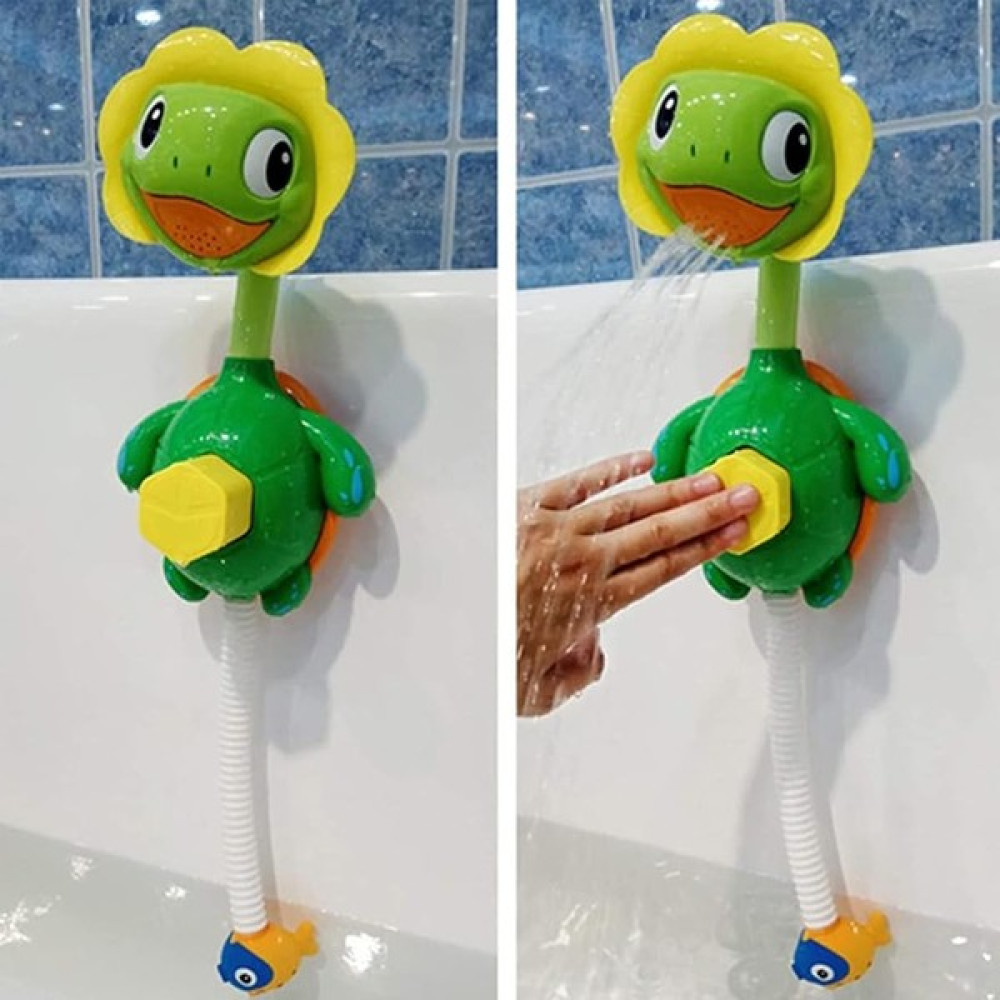 Dmxtop Küçük Bado Kaplumbağa Bebek Banyo Oyuncakları Sprey Banyo Küvet Çeşmesi Çocuk Oyuncakları El Duşu Yüzen Küvet Duş Havuzu Bebek Yürüyor Bebek... Bebek Oyuncakları Fiyatı