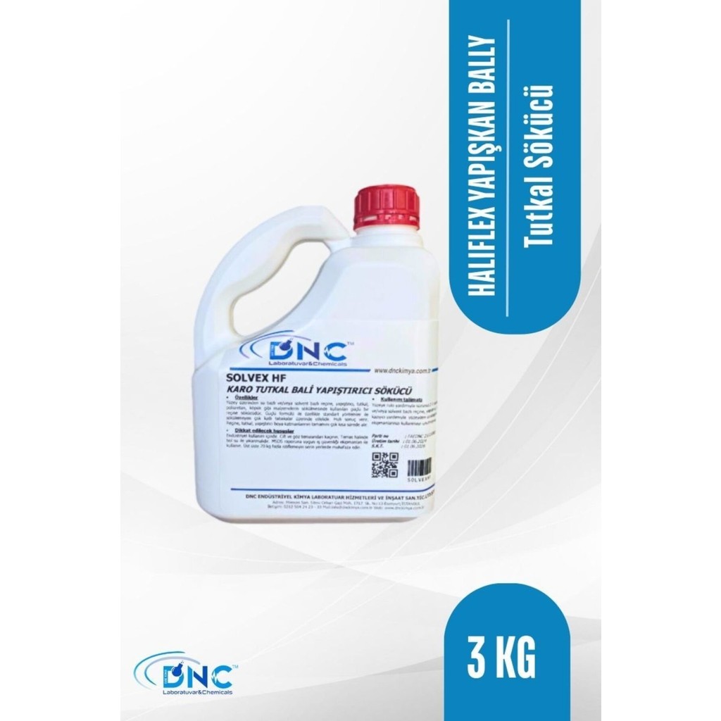DNC Halıfleks Yapışkan Bally Tutkal Sökücü Solvex Hf-3kg Salon Halısı Fiyatı