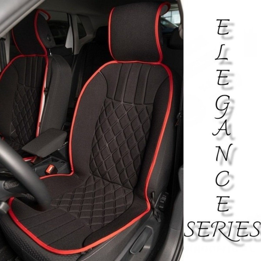 DNC volvo S70 Lüx Oto Koltuk Minderi Ön 2'li Set Elegance Serisi Siyah Kırmızı - Siyah - Kırmızı Oto Boyaları Fiyatı