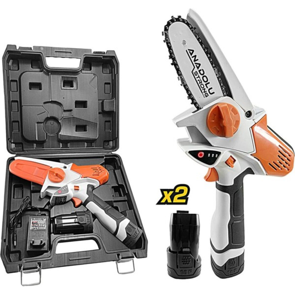 Dncstore Anadolu Strong Ans 1064 Turuncu Ağaç Kesme Makinesi Dal Budama Şarjlı Testere Dal Budama Makineleri Fiyatı