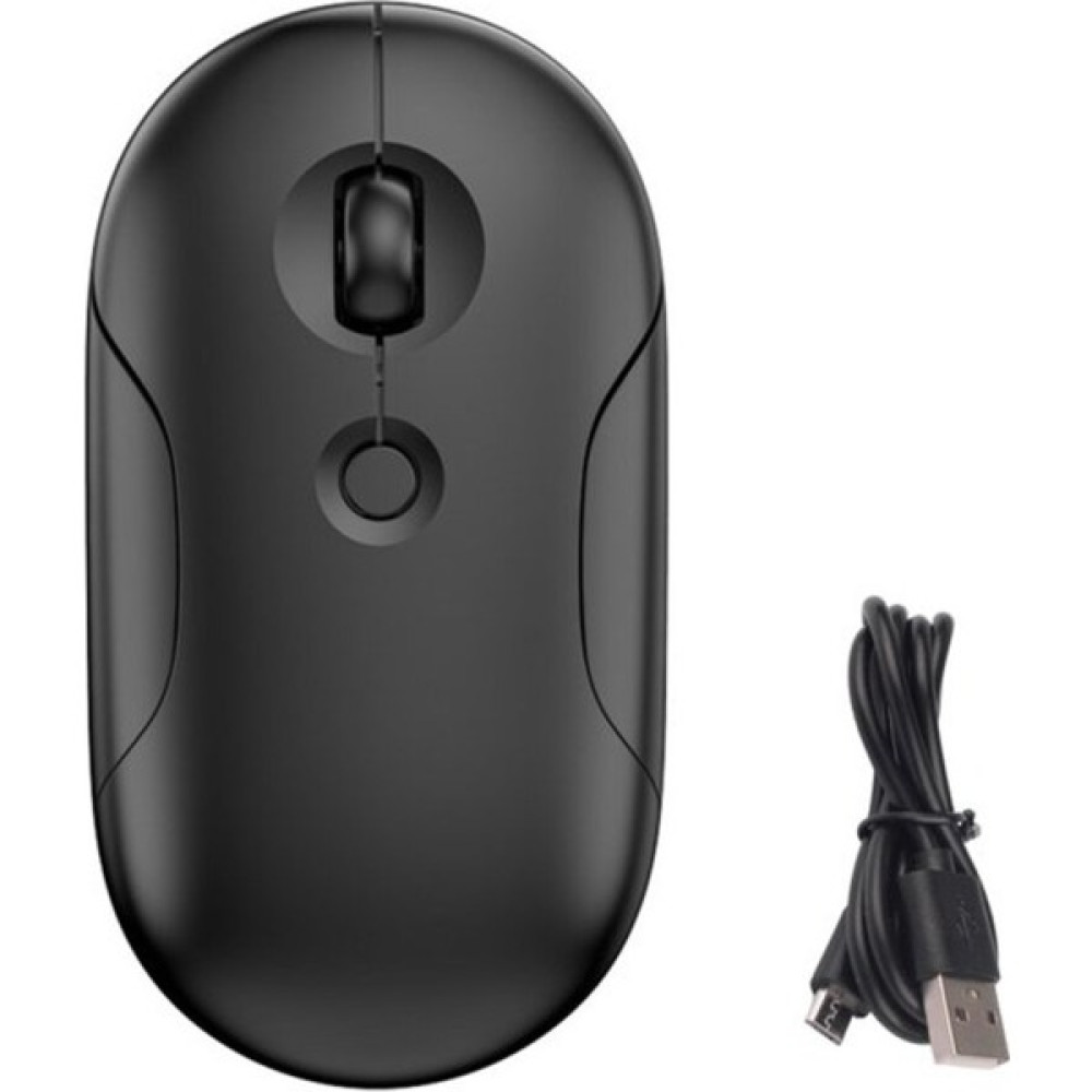 DNR Bilişim Bluetooth/kablosuz Şarj Edilebilir Mouse Pc Gaming Kablosuz Macbook iPad Laptop Uyumlu - Siyah Klavye - Mouse Fiyatı