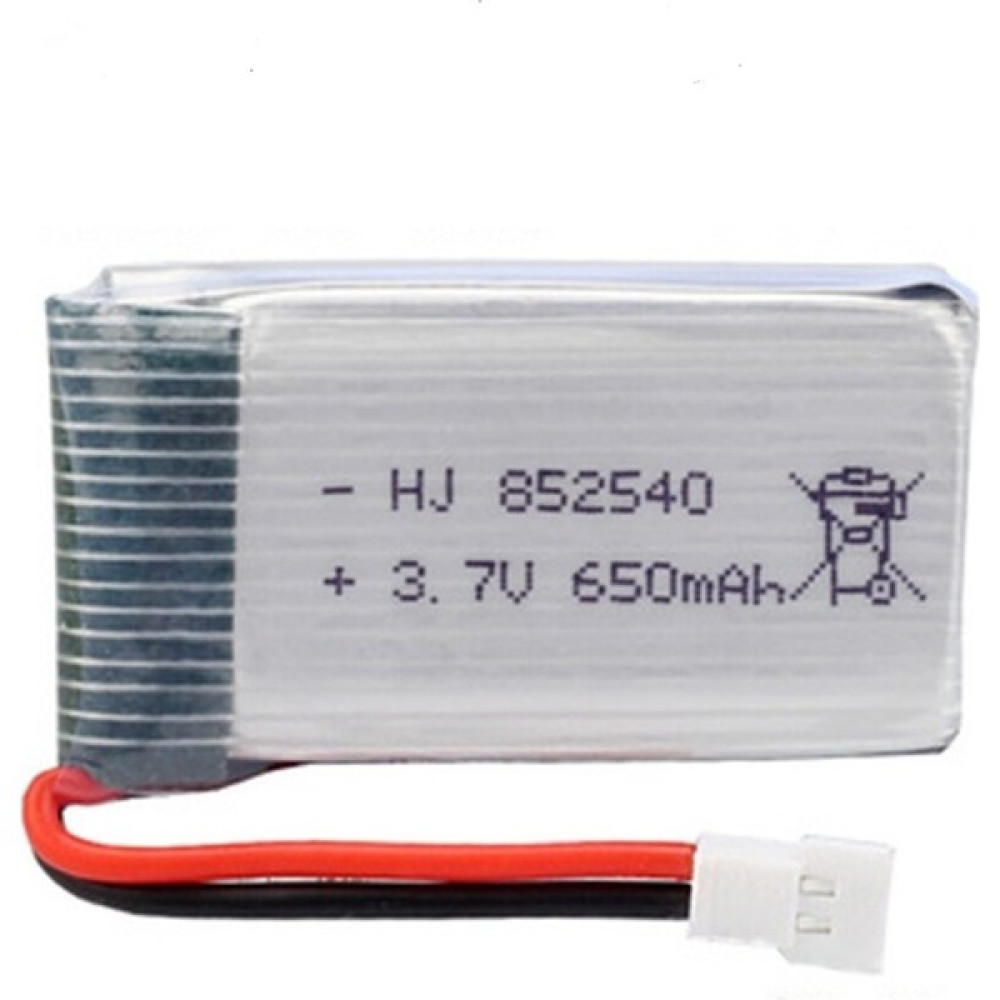 DNR Bilişim Drone Quadcopter Uzak Kumandalı Araç Pili Beyaz Soket Lityum Polimer Pil 3.7V 650 Mah - Gri Drone Aksesuarları Fiyatı