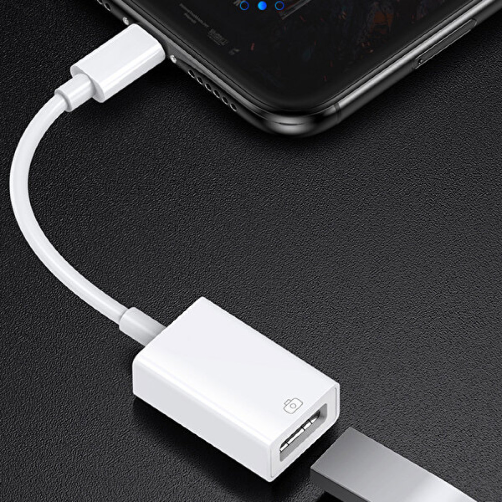 DNR Bilişim Iphone Apple Lightning To Dişi USB Otg Kablo Ios Kablo USB Dönüştürücü Adaptör Cep Telefonu Kablosu Fiyatı