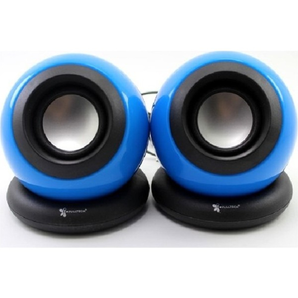 Dnr D-08L 1+1 USB 2.0 Mini Oval Hoparlör - Açık Mavi Bilgisayar Speaker Fiyatı
