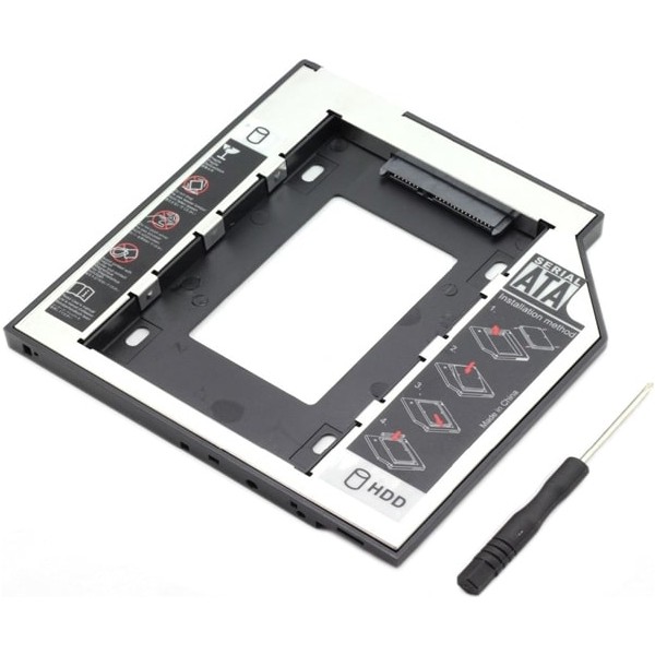 DNR DVD Sata To Ssd-Hdd Kızak Kutu 9.5 mm HDD Caddy SSD / Solid State Drive Fiyatı