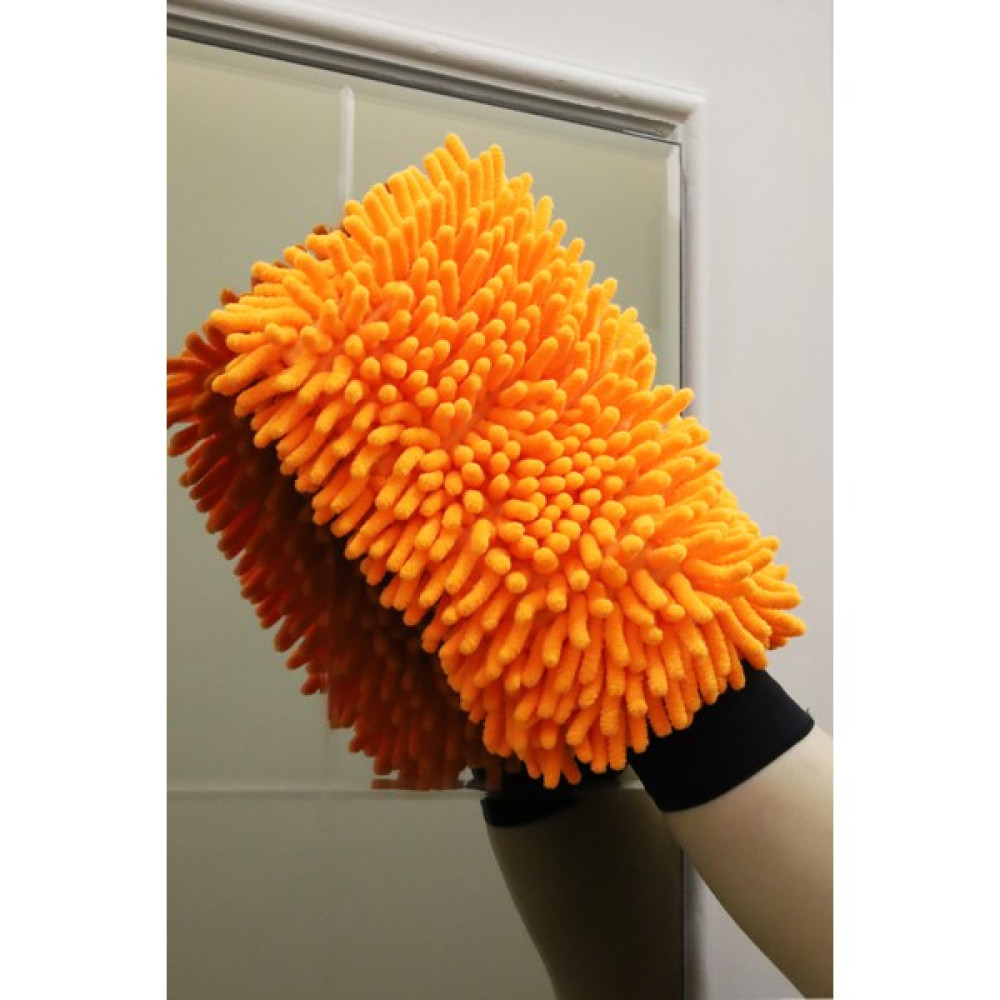 Dns Home 1 Adet Turuncu Makarna Mikrofiber Temizlik Eldiveni Mop Ve Araba Yıkama Kurulama Eldiven Mop Temizlik Malzemeleri Fiyatı