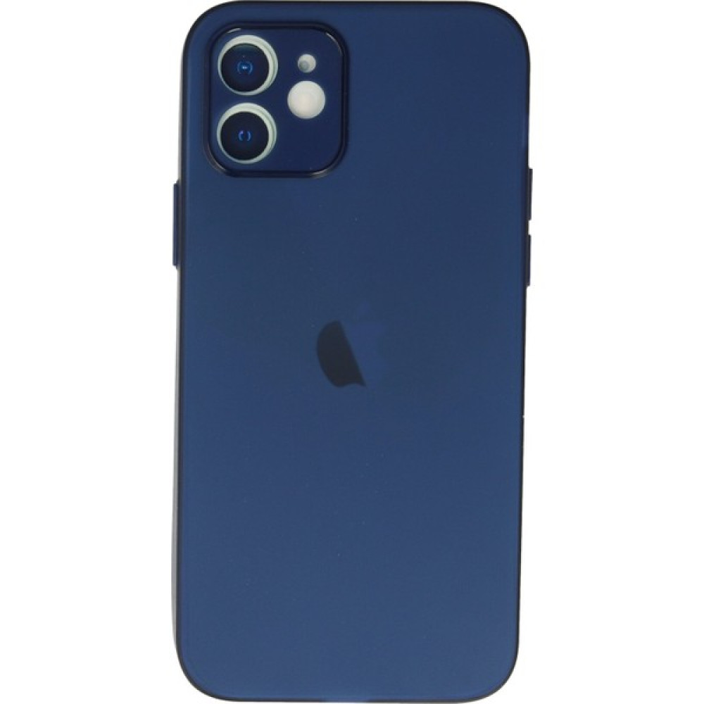 DNZ Bilişim iPhone 12 Kılıf Renkli Kamera Korumalı Silikon Kılıf - Mavi Cep Telefonu Kılıfı Fiyatı
