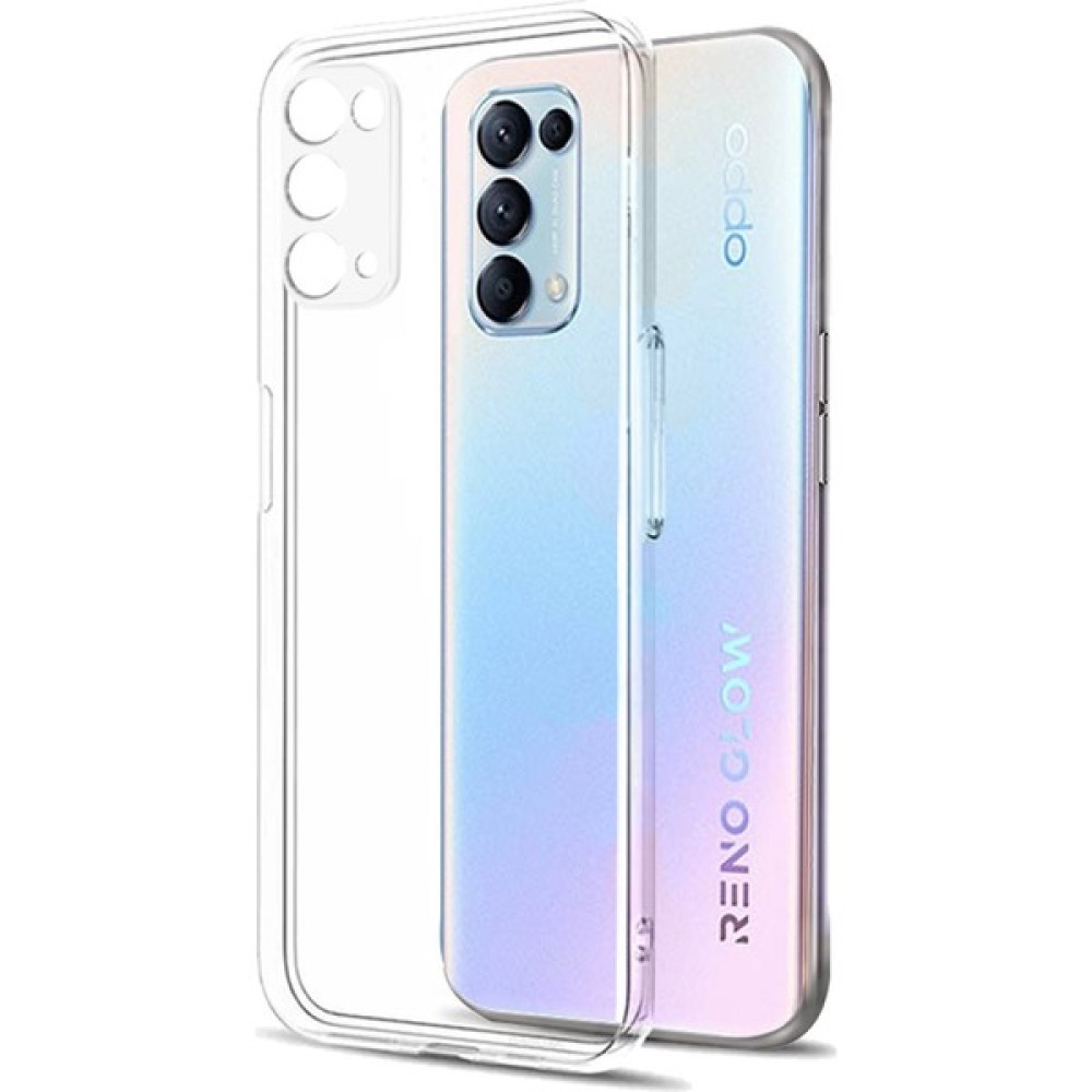 DNZ Bilişim Oppo Reno 5 Pro Kılıf Şeffaf Silikon Kılıf - Şeffaf Cep Telefonu Kılıfı Fiyatı