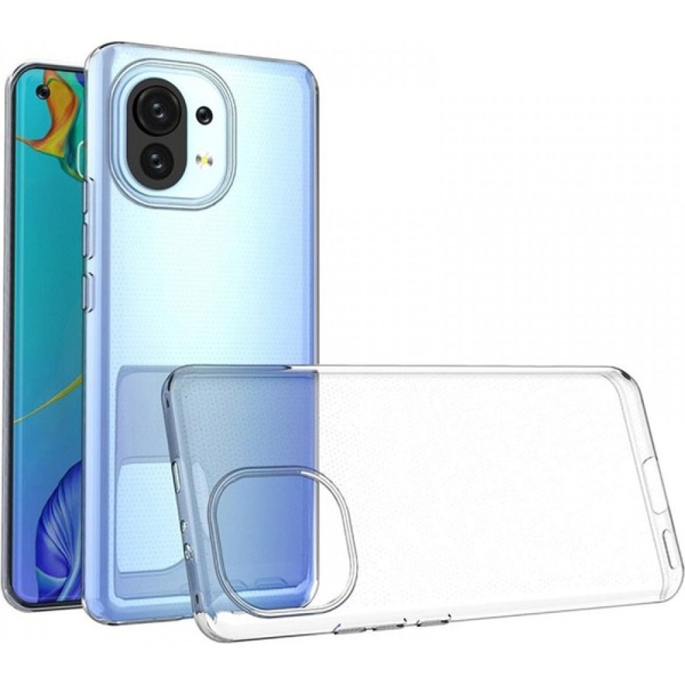 DNZ Bilişim Xiaomi Mi 11 Kılıf Şeffaf Silikon Kılıf - Şeffaf Cep Telefonu Kılıfı Fiyatı