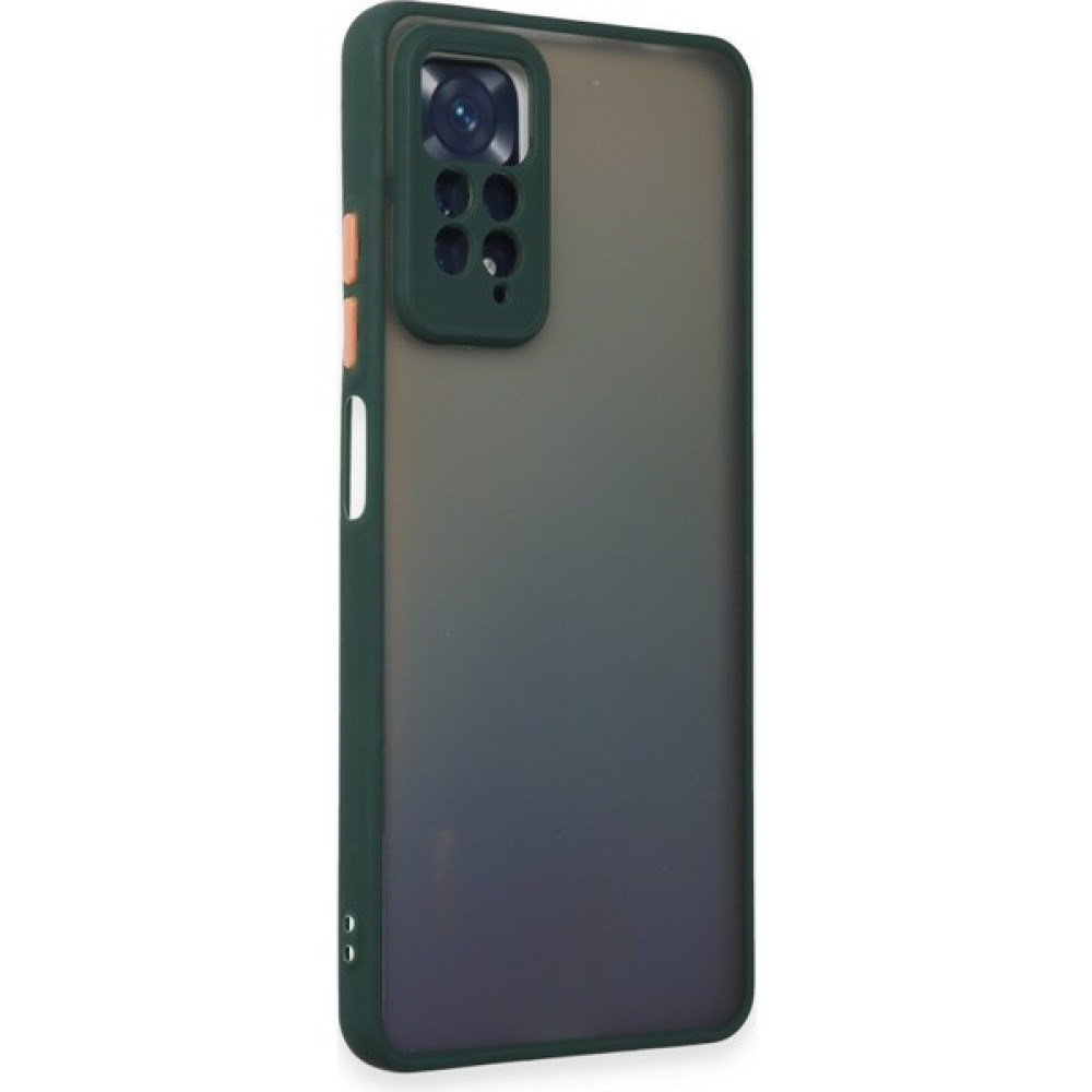 DNZ Bilişim Xiaomi Redmi Note 12 Pro Kılıf Kenarları Renkli Kamera Korumalı Silikon Kılıf - Yeşil Cep Telefonu Kılıfı Fiyatı