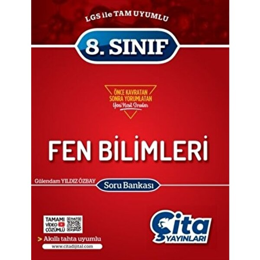 Dnz Çita Yayınları 8. Sınıf LGS Fen Bilimleri Soru Bankası Kaynak Kitapları Fiyatı