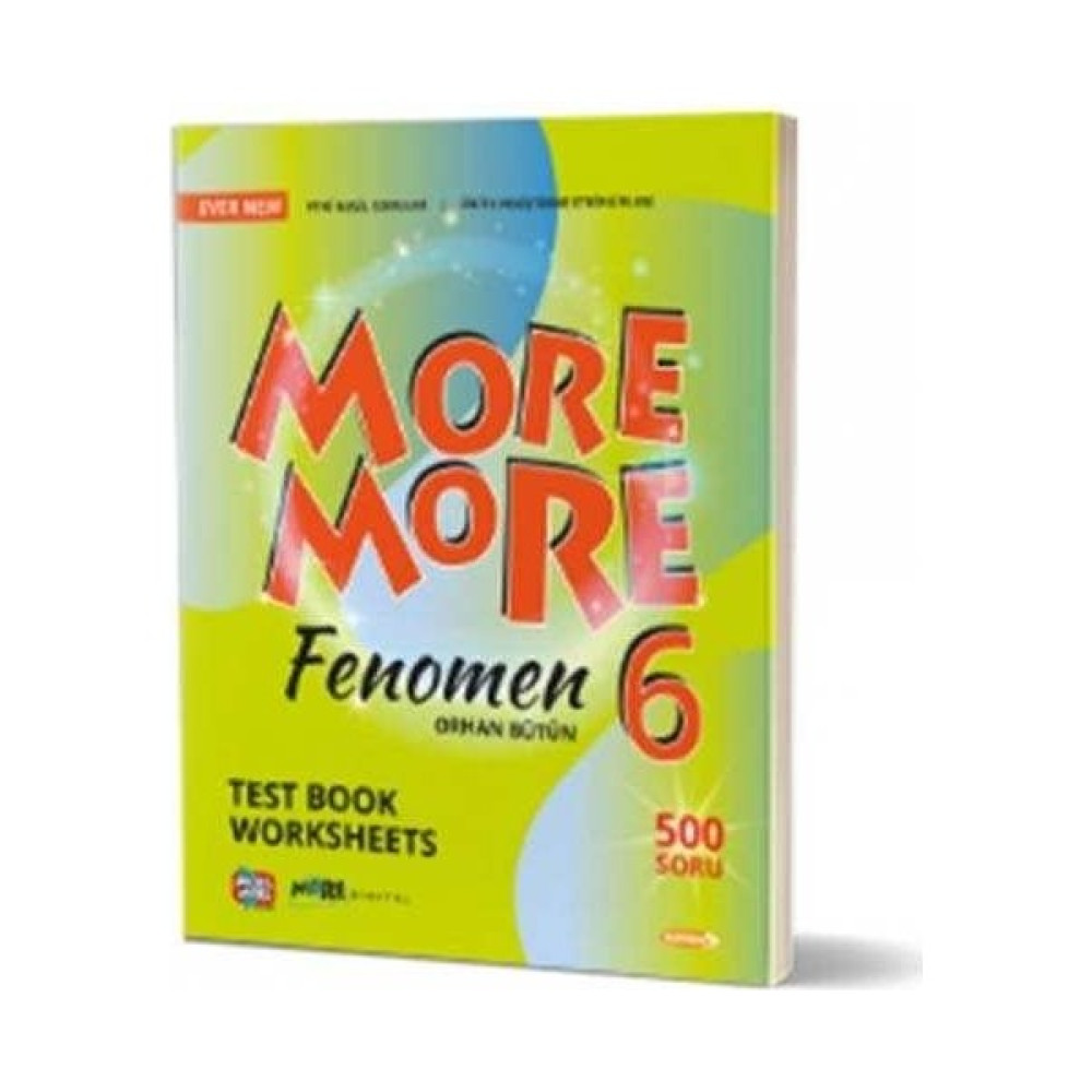 Dnz Kurmay Elt Yayınları 6. Sınıf More More Fenomen Test Book Worksheets 2020 DK35 Kaynak Kitapları Fiyatı
