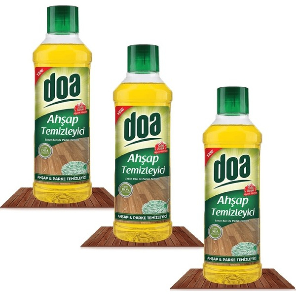 Doa Ahşap Temizleyici 1000 ml 3'lü Parlatıcı ve Temizleyiciler Fiyatı