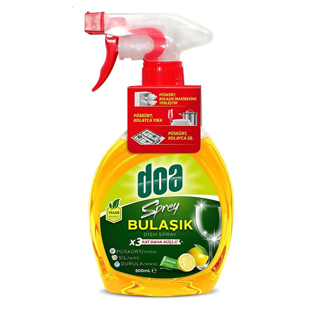 Doa Bulaşık Detarjanı Sprey 500 ml Bulaşık Yıkama Fiyatı
