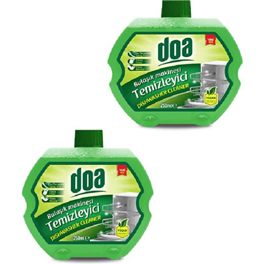 Doa Bulaşık Makinesi Temizleyici 250ML X2 Bulaşık Yıkama Fiyatı