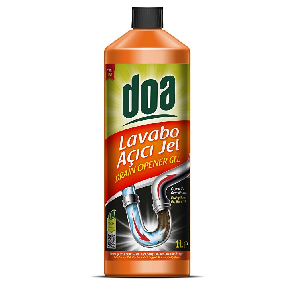 Doa Lavabo Açıcı Jel 1000 ml Ev Temizliği Fiyatı