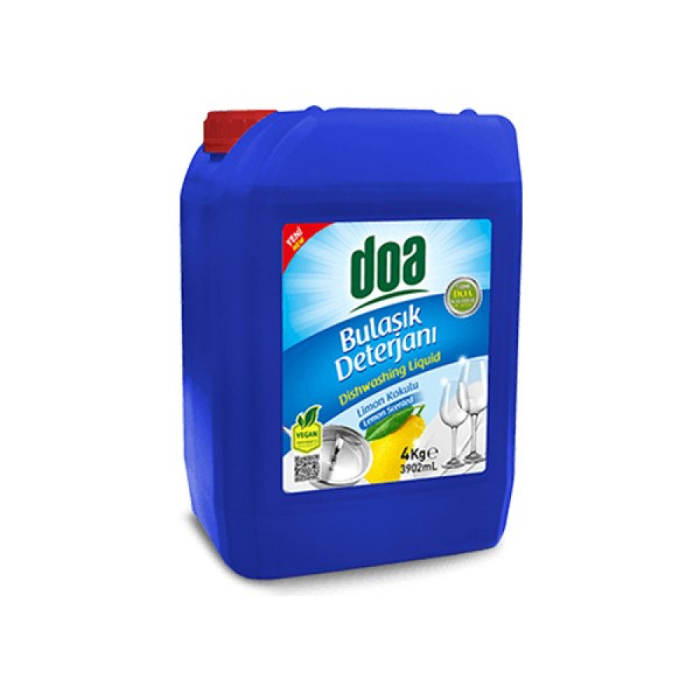 Doa Sıvı Bulaşık Deterjanı Limonlu (4kg) - 4 lt Bulaşık Yıkama Fiyatı