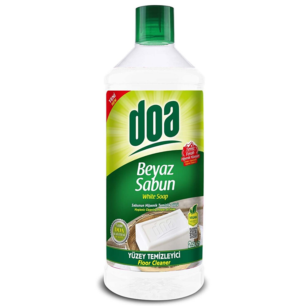 Doa Yüzey Temizleyici Beyaz Sabun 2500 ml Parlatıcı ve Temizleyiciler Fiyatı
