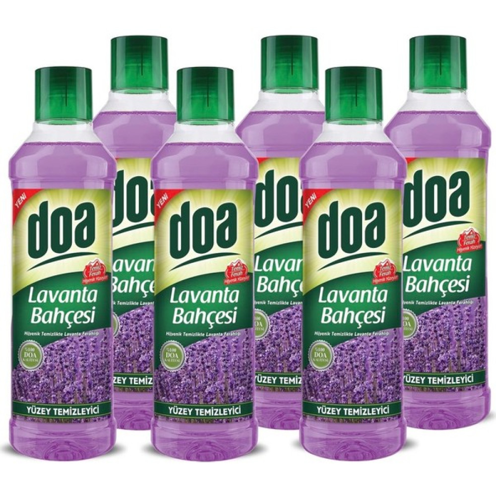 Doa Yüzey Temizleyici Lavanta 1000 ml - 6 Adet Parlatıcı ve Temizleyiciler Fiyatı
