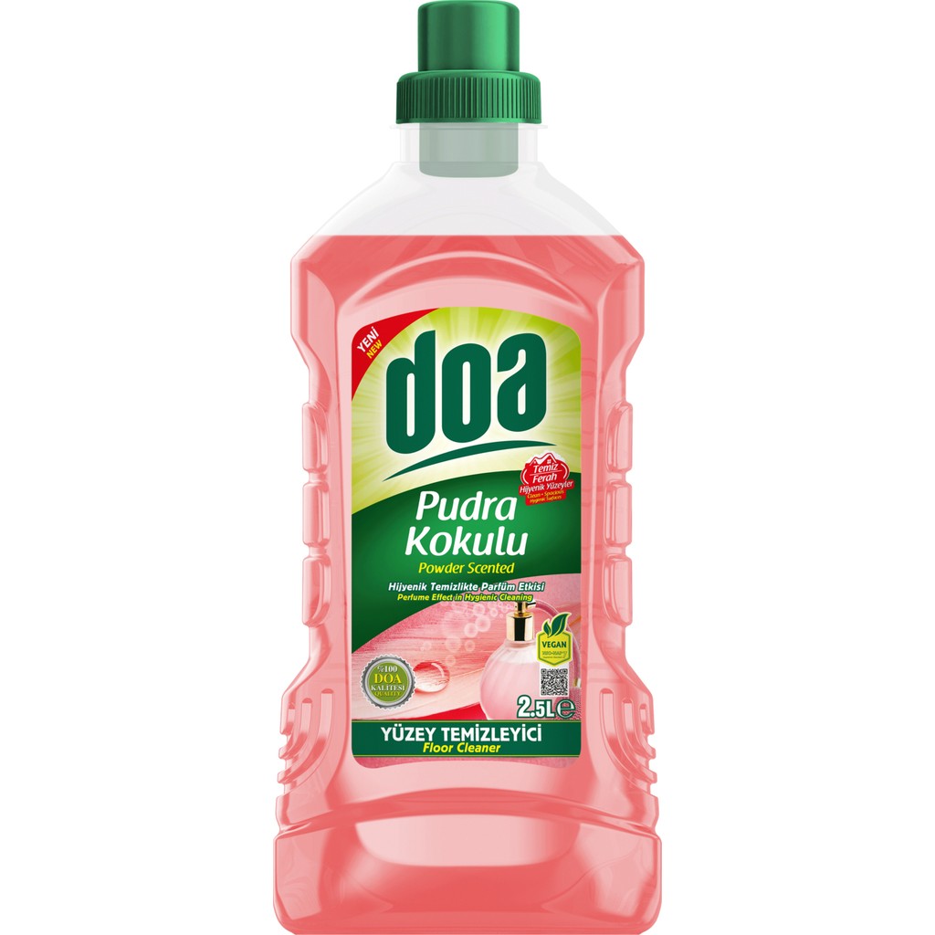 Doa Yüzey Temizleyici Pudra Kokulu 2500 ml - Şeffaf Parlatıcı ve Temizleyiciler Fiyatı